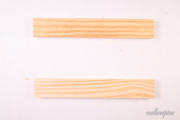 rail pieces for the shaker cabinet door