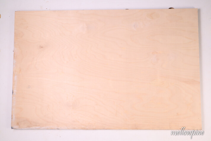 plywood for the base of the miter sled