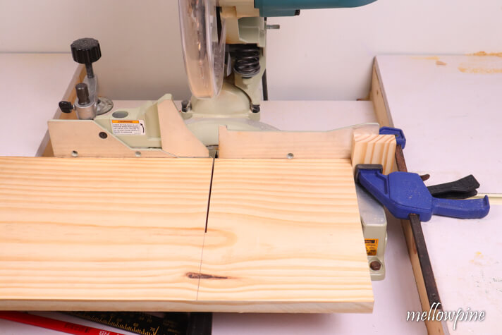 part of the board cut 