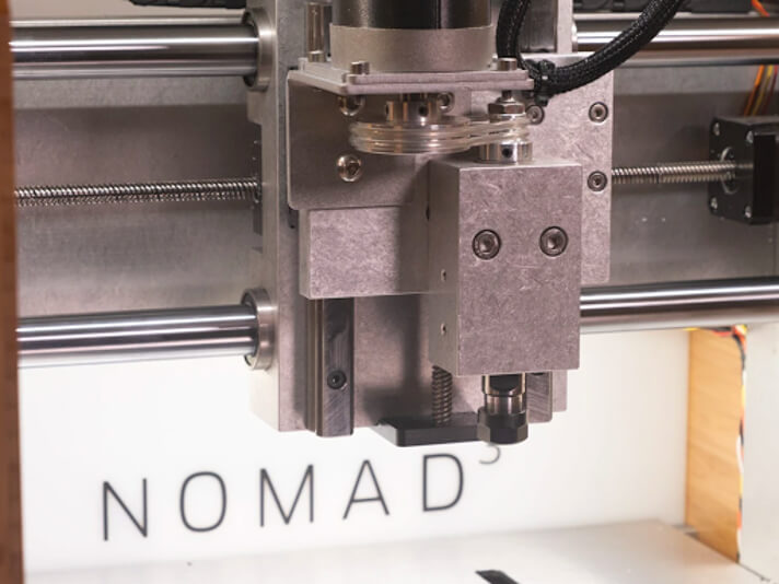Nomad threaded spindle arrangement