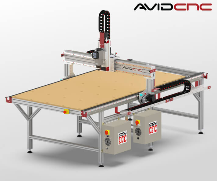 Avid CNC PRO4896 with base kit and electronics from Avid