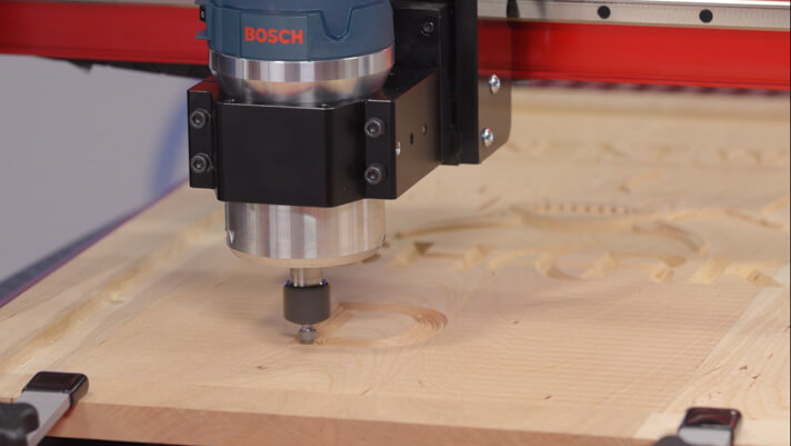Bosch router on Shark SD120