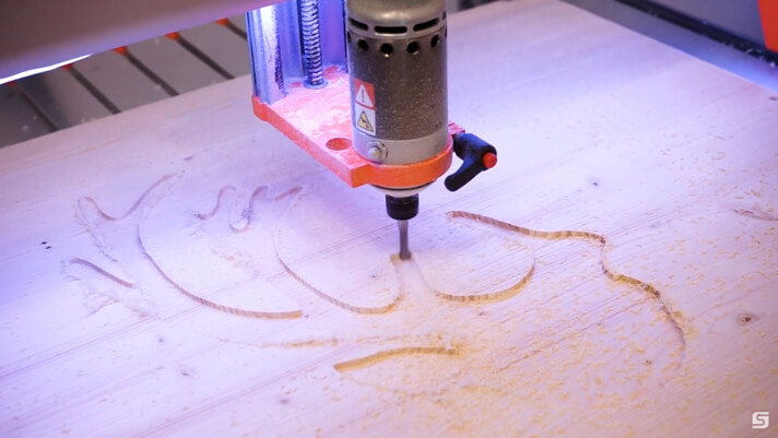 D840 Milling Wood