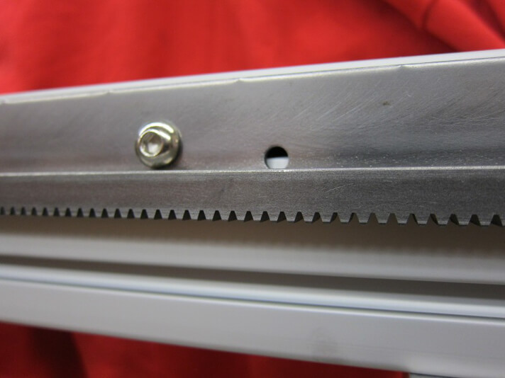 Gear rack for PRO series CNC from Avid