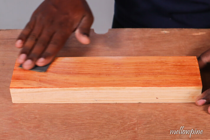 sanding between coats