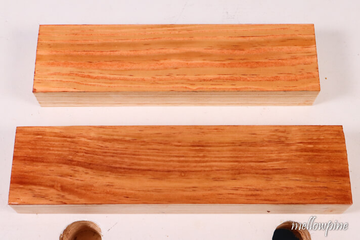 final stained wood