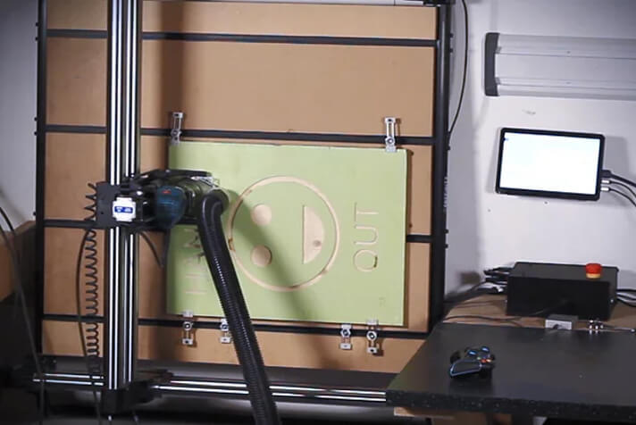 Onefinity Woodworker wall mount system