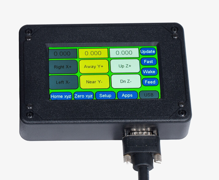 Pendant controller on Next Wave CNC Shark SD120