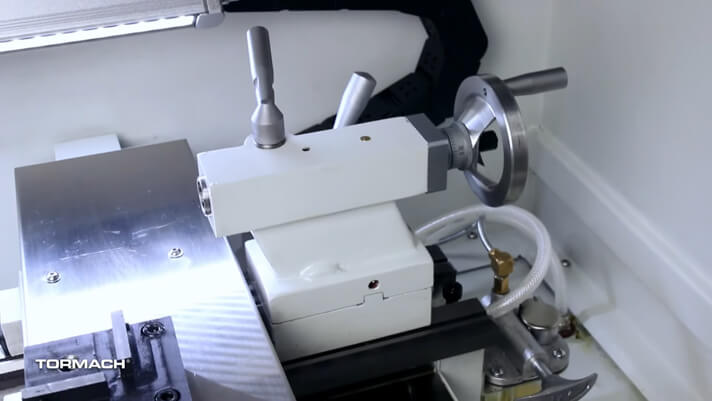 Tormach 8L CNC lathe tailstock