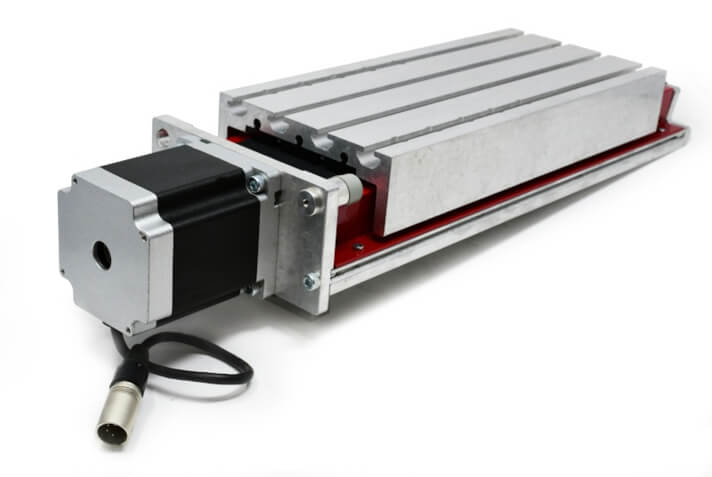 Z-axis ball screw drive on Avid PRO4896