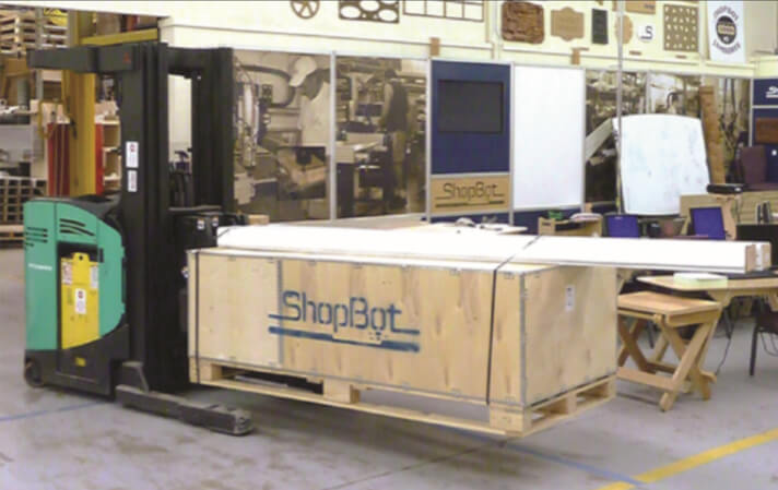 Delivery crate of ShopBot PRS Standard