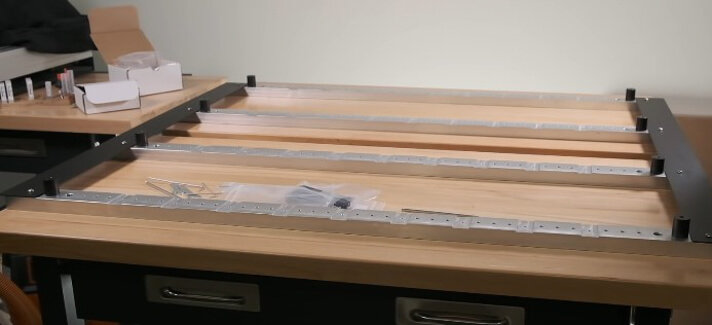 The base frame of Shapeoko Pro