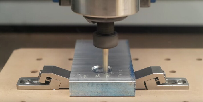 Tiger claw clamping on Shapeoko Pro