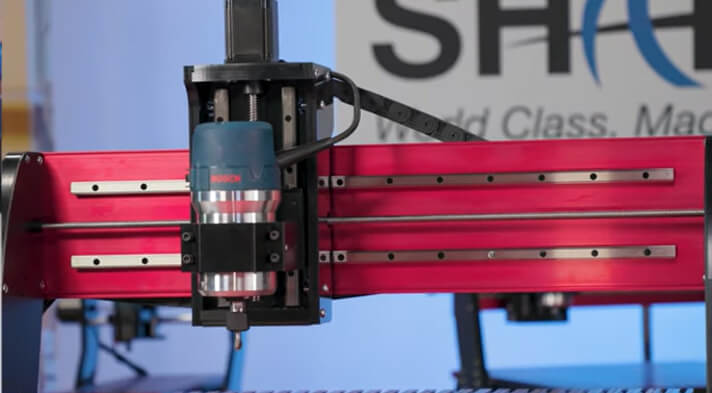 Bosch router in Shark HD520