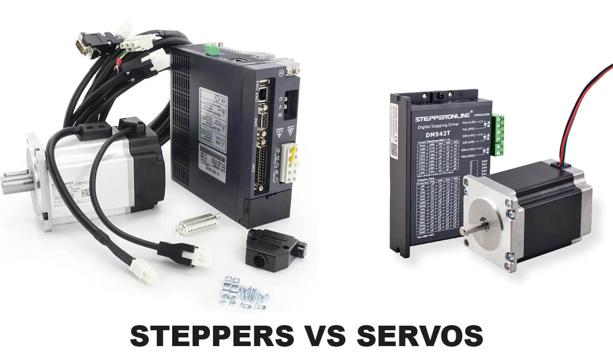 Stepper vs Servo motor