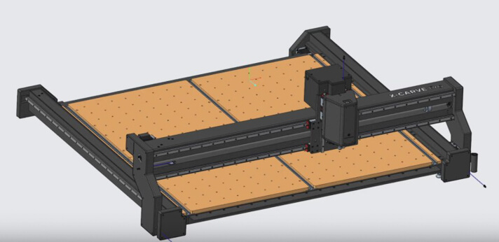 Workbed of X-Carve Pro