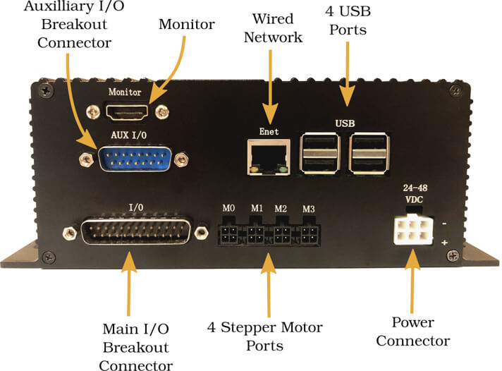 Buildbotics controller back panel