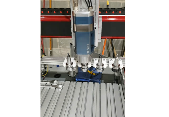 CNC Depot FM30 ATC spindle on an Avid CNC router