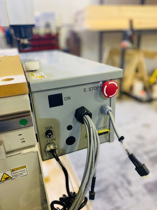 Control box in ShopSabre 23