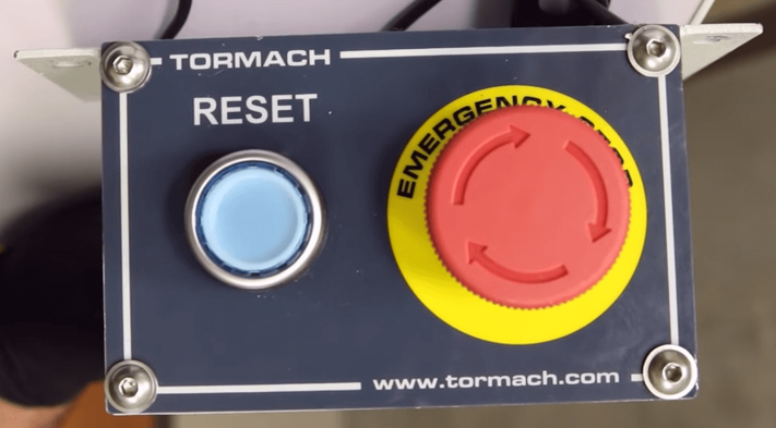 Emergency stop button