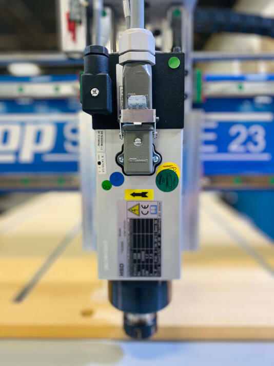 HSD spindle upgrade for ShopSabre 23