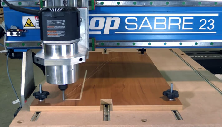 Porter cable router in ShopSabre 23