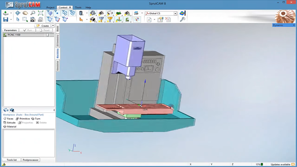 SprutCAM software