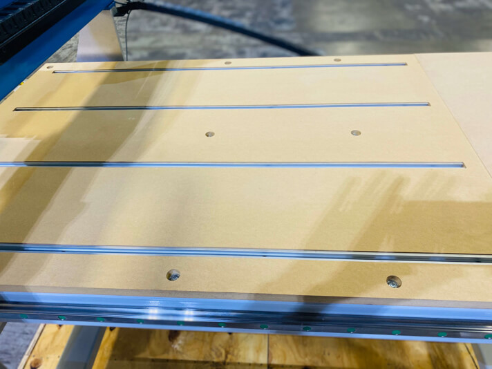 T-slot tabletop for ShopSabre 23