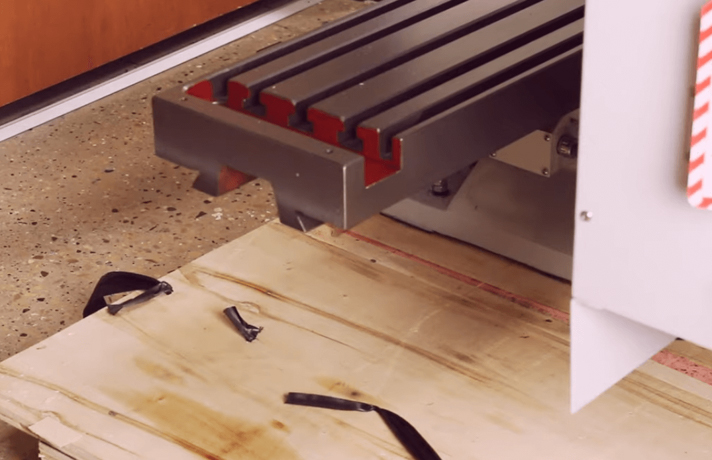 Workbed in Tormach 1100M