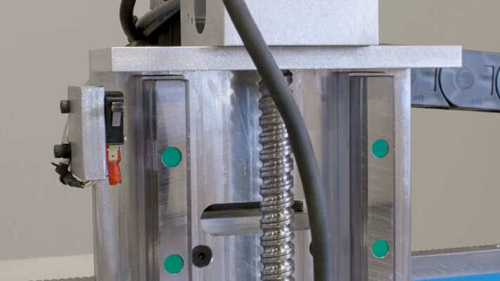 Ball screws in Z-axis of RC8 CNC router