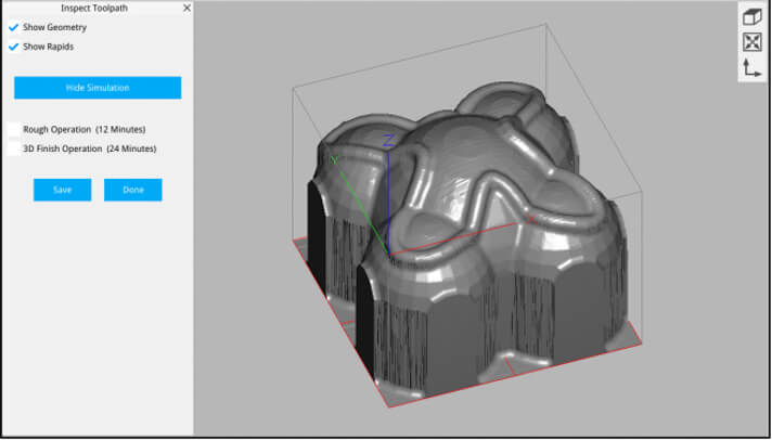 CNC simulation