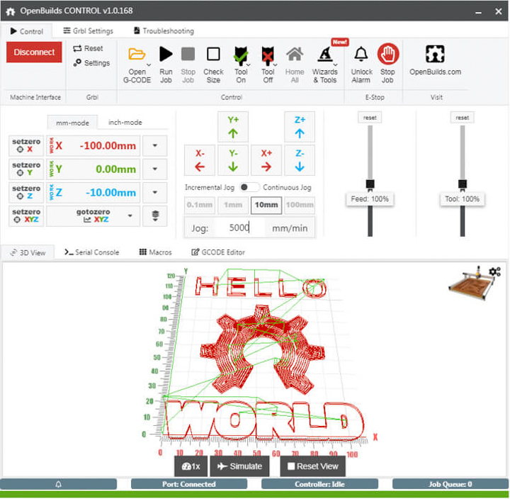 OpenBuilds CONTROL software
