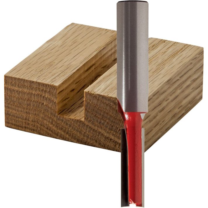 Straight Router Bit and wood