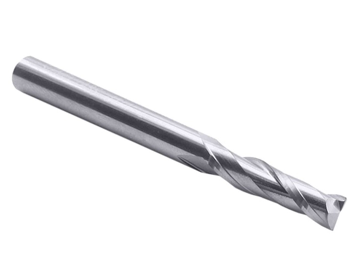 End mill with upcut spiral