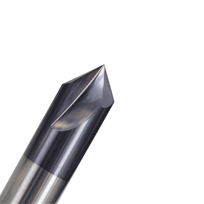 V shaped end mill
