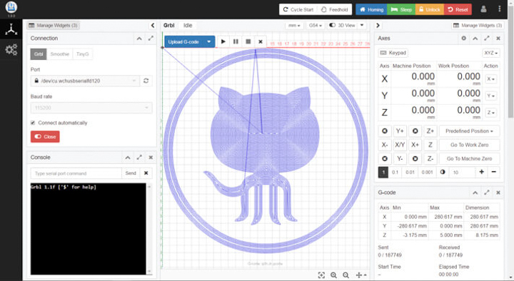 cncjs software
