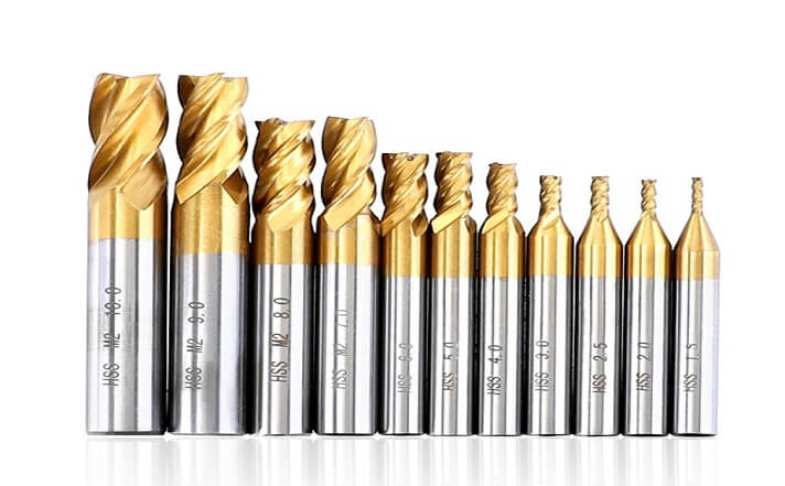 Router bits of different bits and shank size