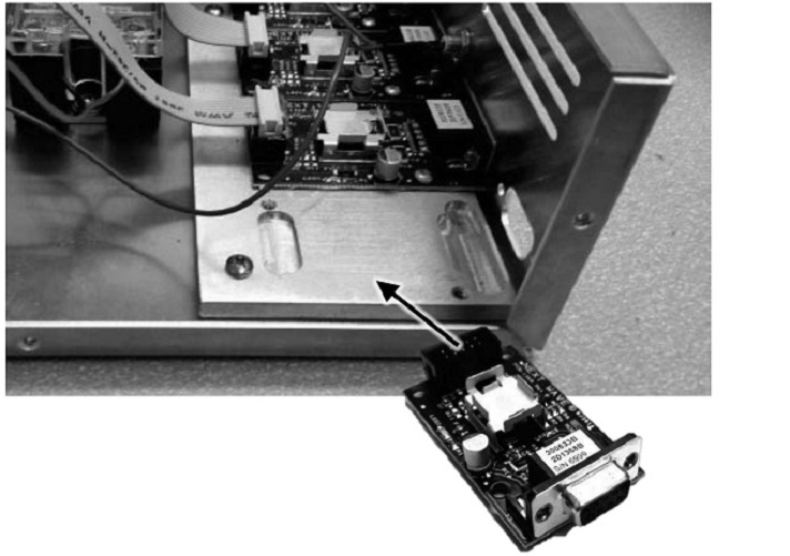 Upgrading with a driver card in Shark HD520