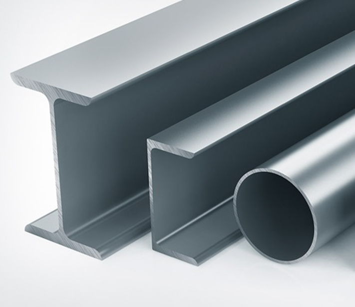Angles and channels made of Aluminum 6082