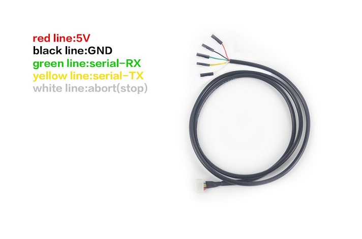 LEKN 5P cable color codes