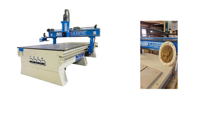 Sign made using IS-M CNC router