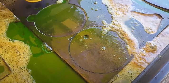 Submerged plasma cutting for decreasing warping of metal due to heat.