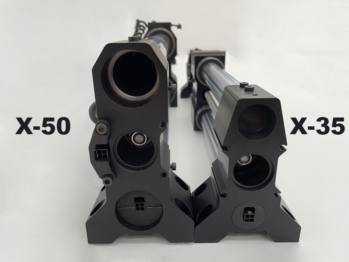 X-50 vs X-35 rails of Onefinity