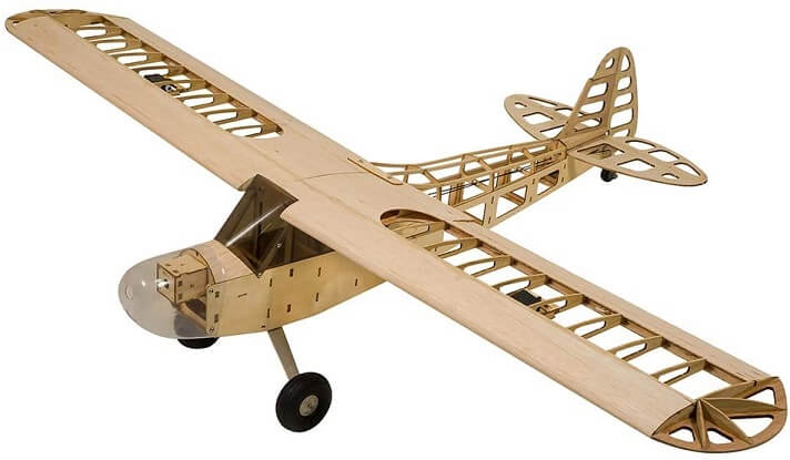 Balsa laser cut aeroplane