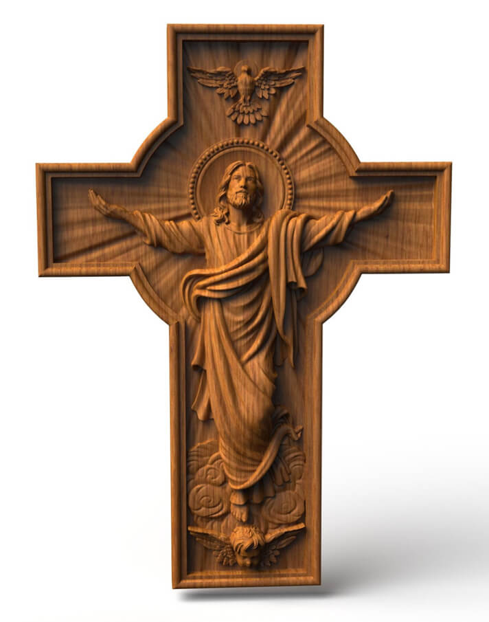 Engraved Cross