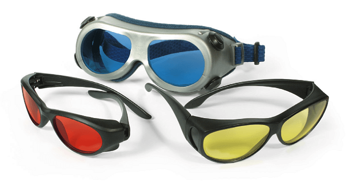 Laser protective glasses