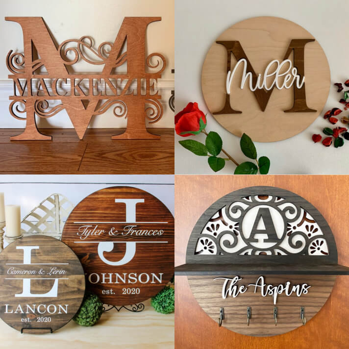 Monogram Signs