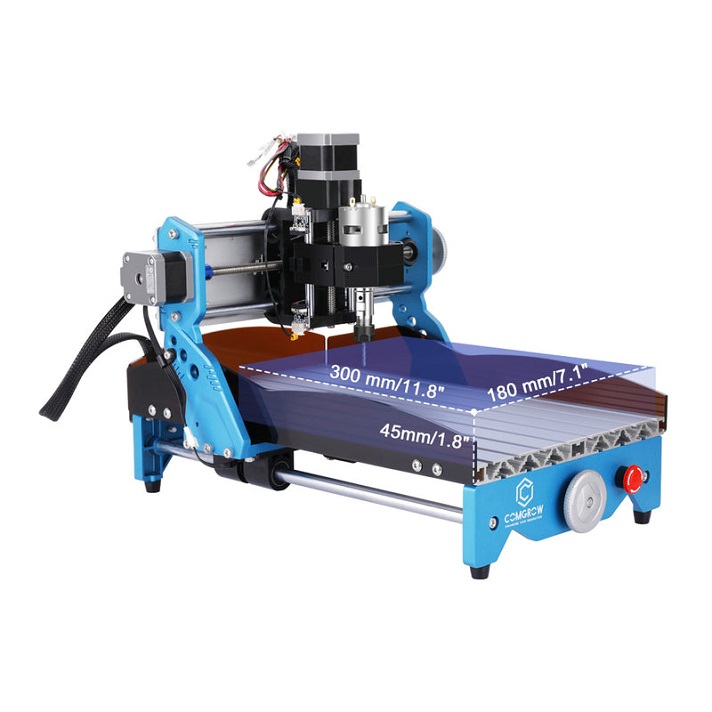 ROBO CNC's work area
