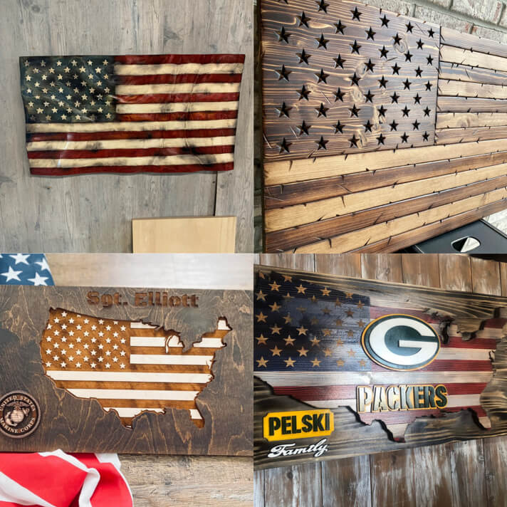 Wooden Flags (Source: Etsy)