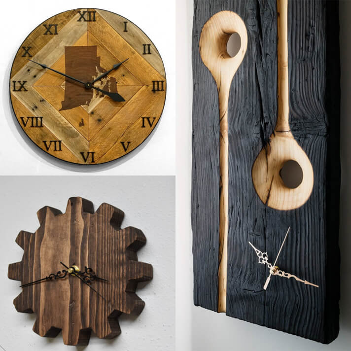 Wooden Wall Clocks